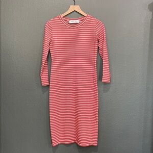 SONNET JAMES Women’s XS Reese Red Striped “A Play Dress”
